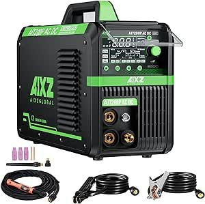 Soldador TIG AC/DC 200A. 5 en 1