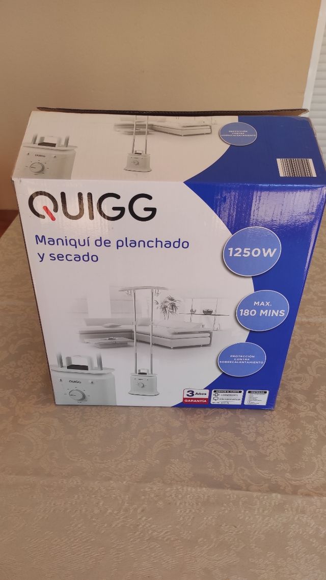 Maniquí de planchado y secado