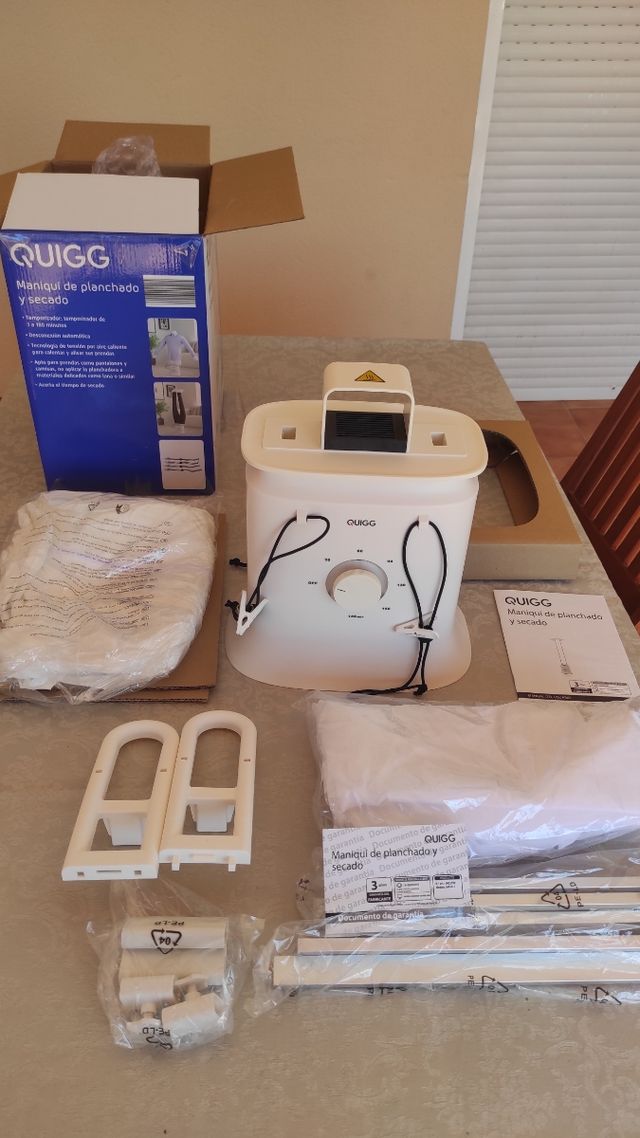 Maniquí de planchado y secado