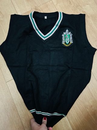 Chaleco uniforme Slytherin de Harry Potter