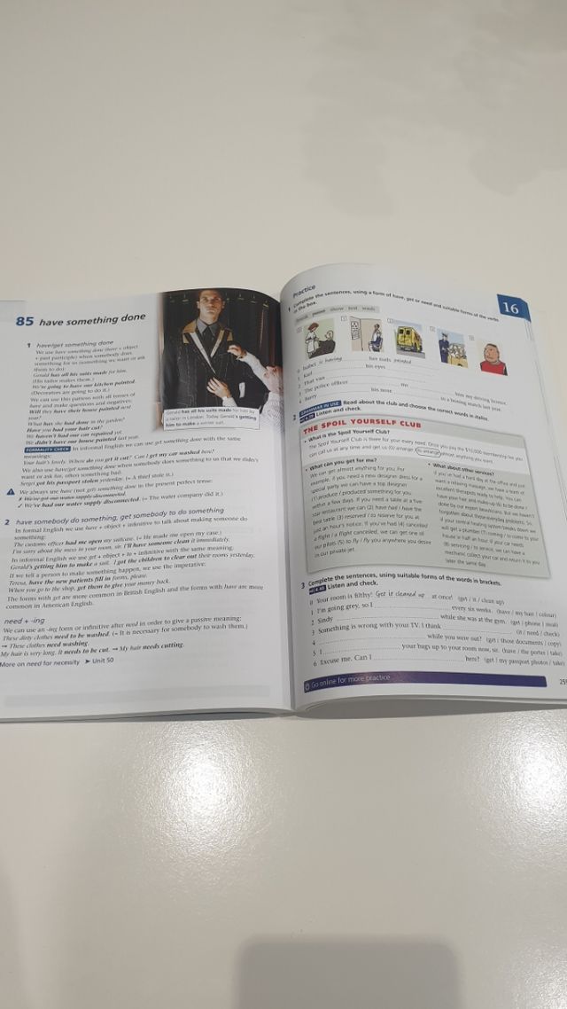 Inglés libro gramática