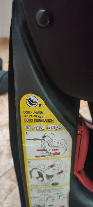 Silla coche Isofix
