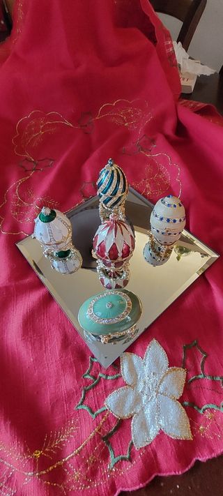 Set uova pasquali decorate