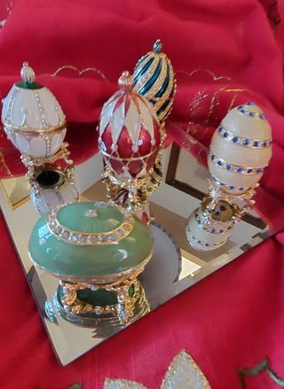 Set uova pasquali decorate