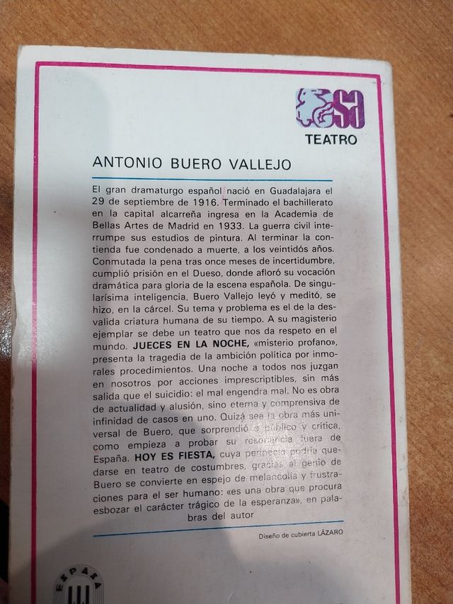 LIBRO "JUECES EN LA NOCHE" Y "HOY ES FI