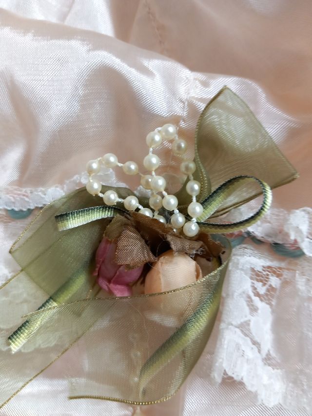 Vestido muñeca de porcelana