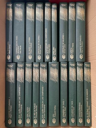 colección de libros premios Nobel