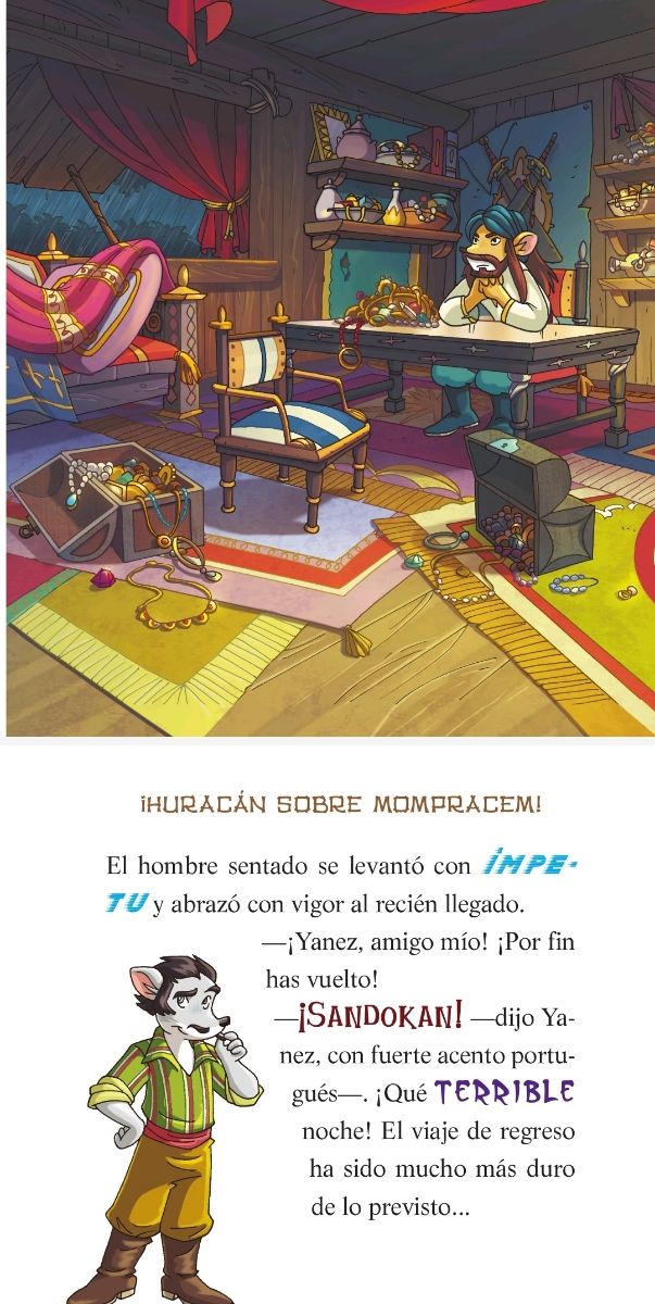 Gerónimo Stilton: SANDOKAN. 🐅