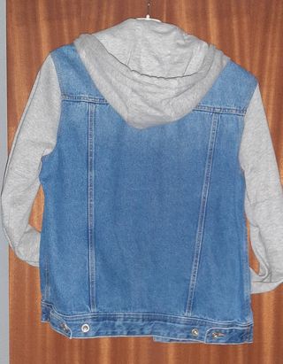 Chamarra vaquera combinada algodón  t/ S