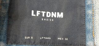 Chamarra vaquera combinada algodón  t/ S