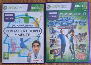 Juegos para kinect de XBOX 360.