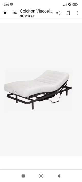Cama ortopédica 80*190 cm con colchón