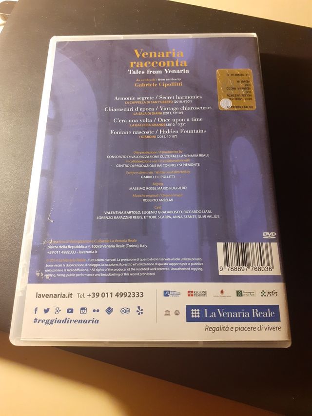 Dvd Venaria racconta