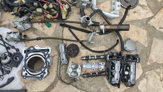 Despiece moto Hyosung 650