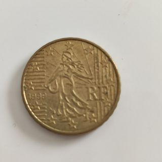 Moneda 10 céntimos Francia 1999