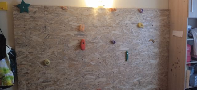 Rocódromo madera para pared