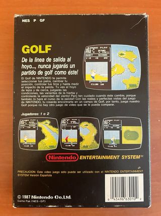 juego golf nintendo ness