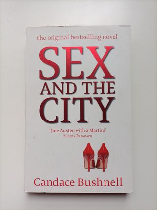 Libro en inglés "Sex and the city"