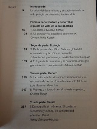 Antropología del desarrollo