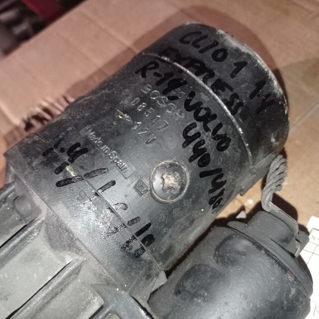 Alternador y motor arranque