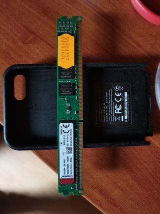 x2 Memoria RAM PC DDR3 KINGSTON Y SAMSUNG