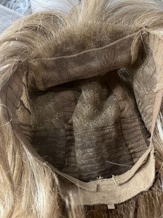 peluca de pelo natural