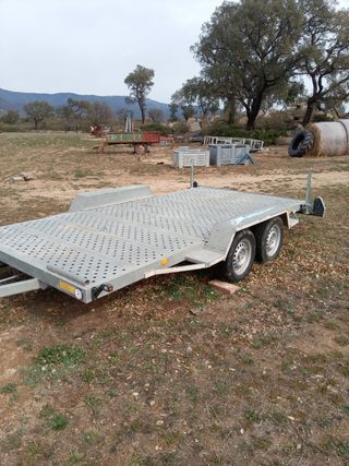 Remolque para transportar coches