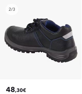 ZAPATOS HOMBRE SEGURIDAD T42, NUEVOS !!