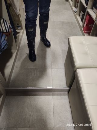 Botas agua mustang 38