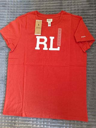 Camiseta roja mujer Polo Ralph Lauren 