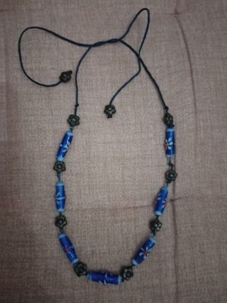 Collana donna con pietre colorate