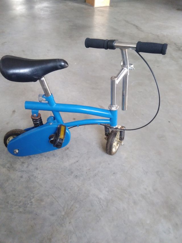 Bicicleta infantil con amortiguación