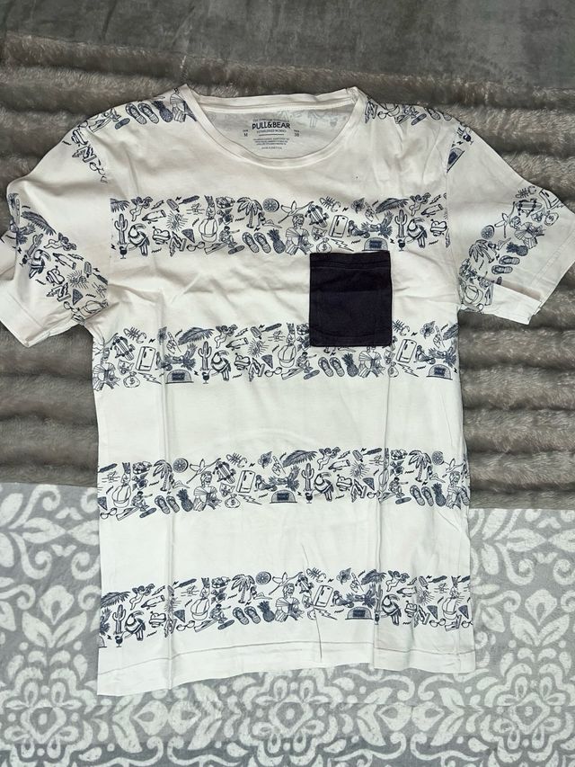camiseta pull and bear