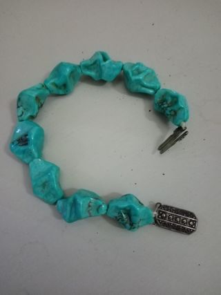 Bracciale donna pietre turchese