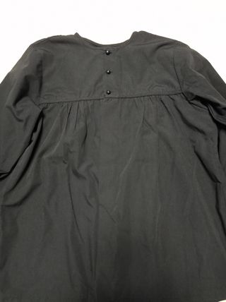 Blusa negra traje regional