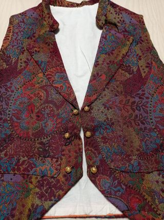 Chaleco traje regional niño 