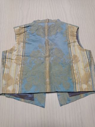 Chaleco niño traje regional 