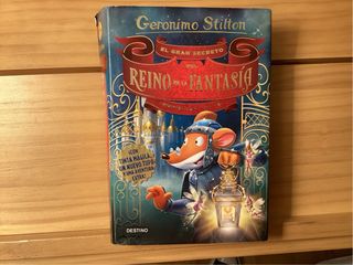 Pack 5 libros Geronimo Stilton fantasía