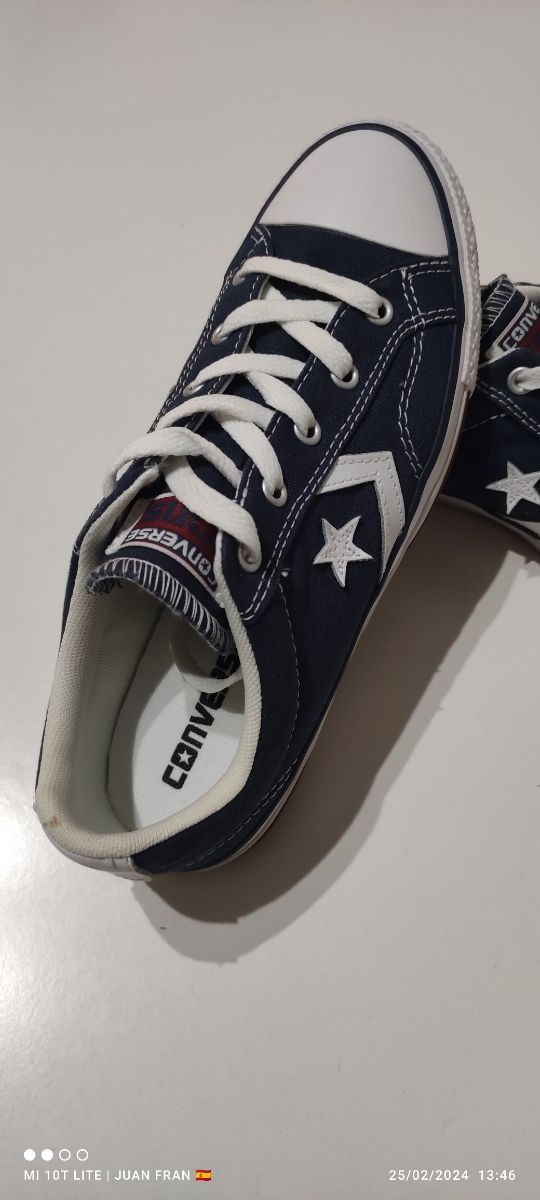 Zapatillas Converse azules