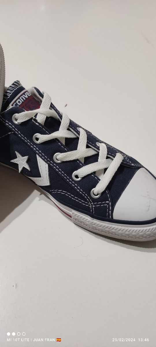 Zapatillas Converse azules