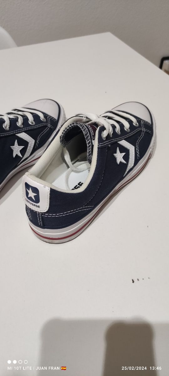 Zapatillas Converse azules