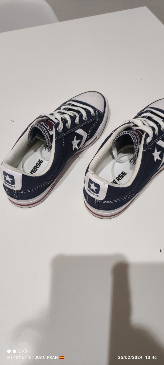 Zapatillas Converse azules