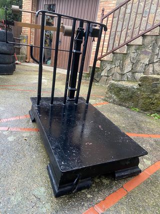 Oferta Antigua bascula peso de sacos de cereal