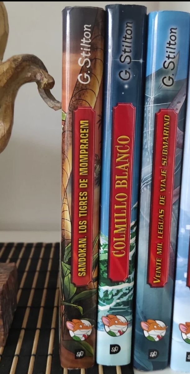 LOTE 3 LIBROS GERÓNIMO STILTON