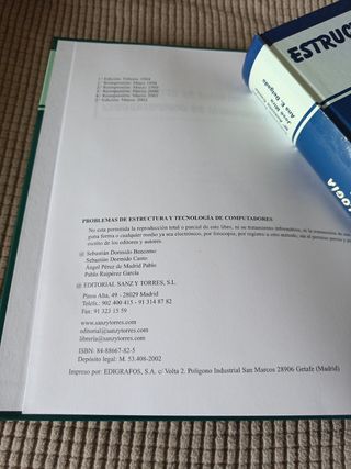 Estructura de tecnología de computadores