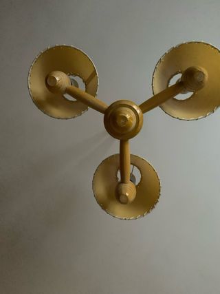 Lampara 3 focos cuarto infantil