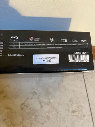 cofanetto blu ray Signore degli anelli