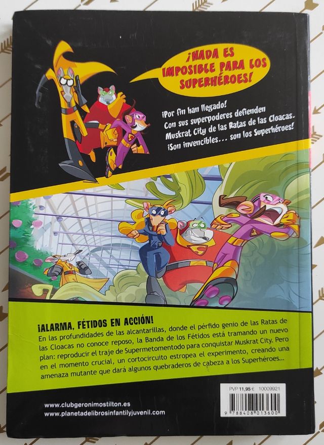 GERÓNIMO STILTON.Colección Superhéroes 8