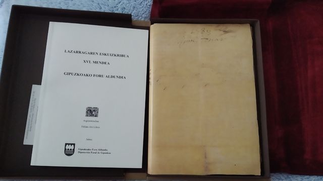EL MANUSCRITO DE LAZARRAGA.