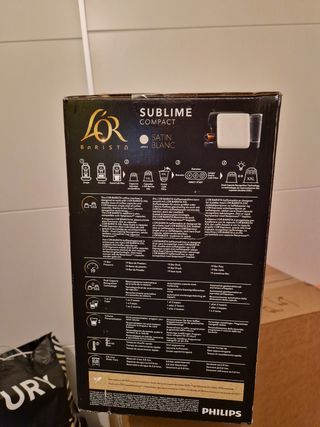 Cafetera Lor Sublime blanca